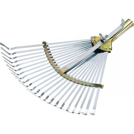 Balai à feuilles professionnel Largeur de travail 320 - 480 mm galvanisé sans manche (1/3)