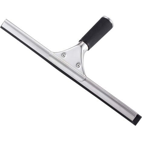 Raclette de douche Raclette de fenêtre Raclette de purification d'eau domestique en acier inoxydable Raclette pour fenêtre de salle de bain 35 cm. (1/5)