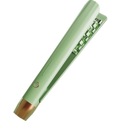 Mini fer à friser à chauffage rapide, volume garanti, pour tous types de cheveux, 220 V, vert (1/5)