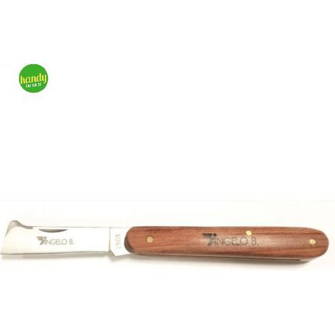 Coltello innesto manico legno