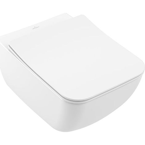 Villeroy & Boch Venticello - Wand-WC,SoftClosing, DirectFlush, CeramicPlus, alpinweiß 4611RLR1 (1/5)