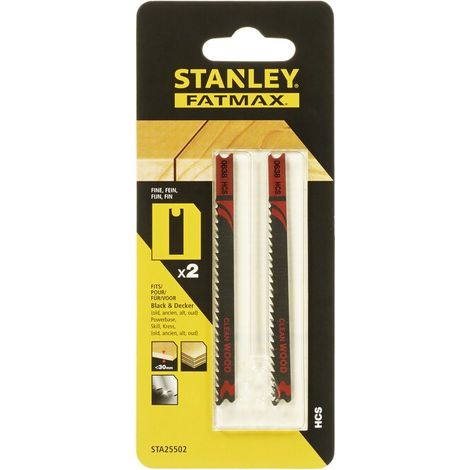 STANLEY STA25502 2 LAME LEGNO HI-TECH T/FINE ATT U