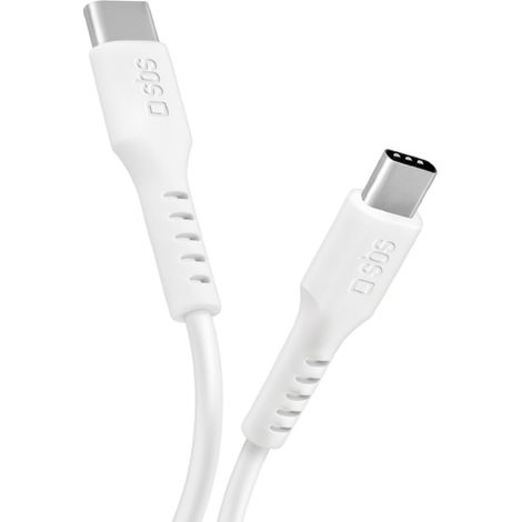 SBS TECABLETCC10W USB Kabel USB 2.0 1 m USB C Weiß