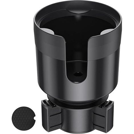 Car Cup Holder, Car Cup Holder Expander, Car Cup Holder Expander Adapter with Adjustable Base, for Most Water Bottles and Drinks (1/5)