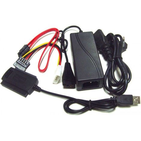 TrAdE Shop Traesio - Cavo Adattatore Da Usb 2.0 A Sata Ide 2,5 3,5 Supporta Hd Adattatore Sata Ide - -