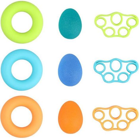 Balle De Renforcement - Pour Exercice Des Doigts Et Poignets - En TPR Et Silicone Alimentaire - 1 Pièce (1/5)