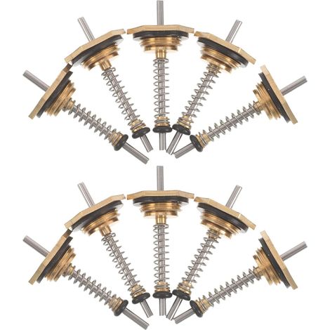10 Sets Gas Wassererhitzer Ersatzteil Satz mit Präziser Durchflussregelung Metall und (1/5)