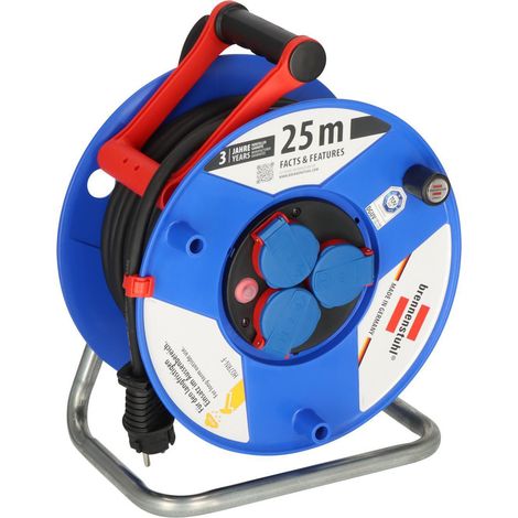 Bobina di cavo Garant 25m Gomma-Neoprene 2,5mm² 290mm 3