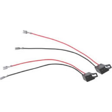 2 Cables adaptateurs haut-parleur compatible avec Opel Renault