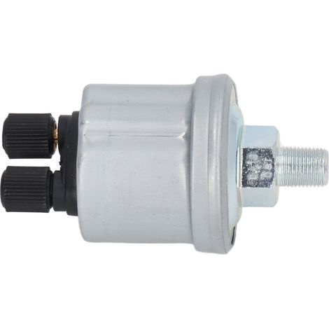 Öldrucksensor aus Aluminiumlegierung, Doppelkopf, für VDO-Generatoren, 1/8 NPT-Gewinde, 0–10 bar, matte Oberfläche, stabil und zuverlässig (1/5)