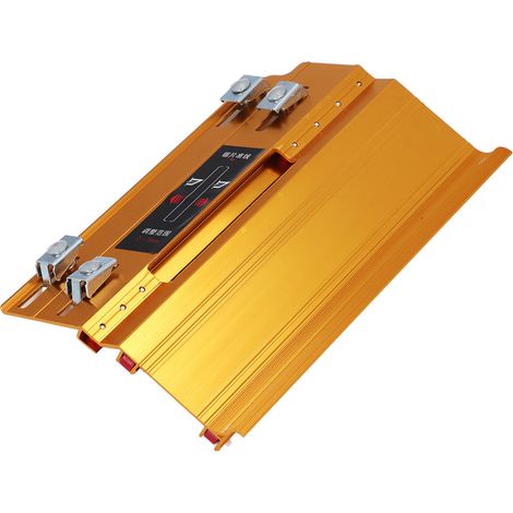 Meuleuse à chanfreiner carrelage 45° en alliage d'aluminium avec 23 roues nylon, précision élevée, petite taille pour céramique et marbre (1/5)