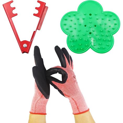 Rose Thorns Stripping Tool for Flower Arrangement 3 Pieces (1/5)