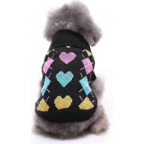 Suéter de otoño e invierno para perros Pies de mascotas (1/5)