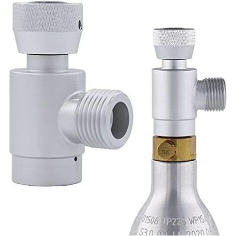 Adaptateur pour machine à soda, W21.8-14 vers TR21-4, pour le remplissage des bouteilles d'aquarium, accessoires pour le remplissage des bouteilles d'aquarium (1/4)