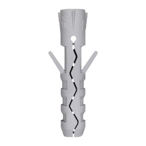 + tassello in nylon tu senza bordo  8x40FRIUL