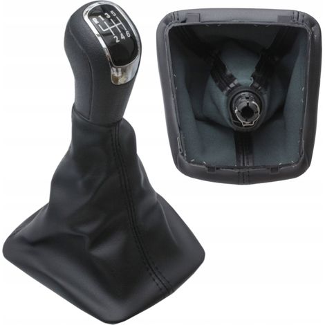 Soufflet de pommeau de levier de vitesse avec cadre compatible avec Skoda Octavia Yeti (1/5)