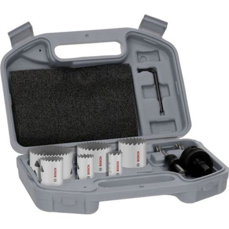 Coffret di seghe a tazza filettate BOSCH PROFESSIONAL - Multi Materiale - 20  25  35  40  51  68 x 40 mm