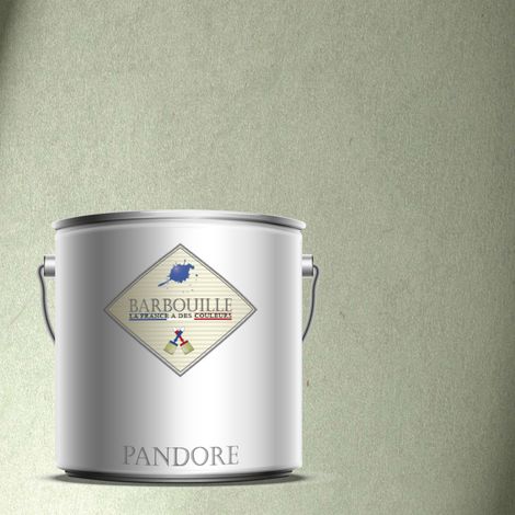 Pandore 2.5L  Peinture effet Métallisée Couleur Argent Gris de Grain avec spatule (1/4)