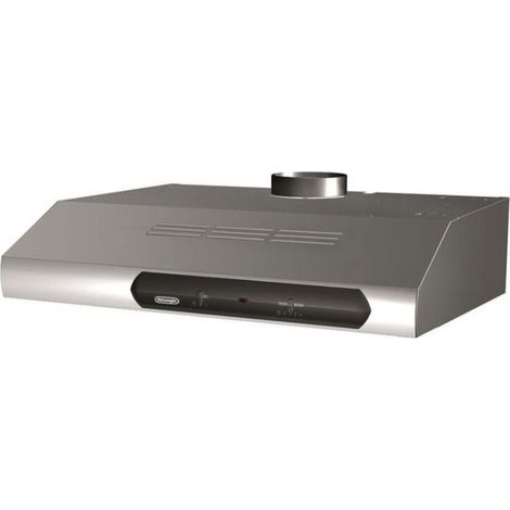 DeLonghi DCH6X EC Cappa a Incasso Classe energetica D 3 Velocita' Sottopensile Aspirante o Filtrante 60cm Inox (1/2)