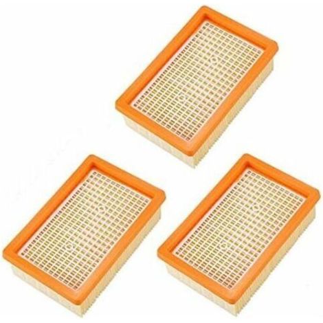 3-teiliger Ersatzfilter für Kärcher Flachstaubsauger MV4, MV5, MV6, WD4, WD5, WD6 P Premium und WD5 (1/4)