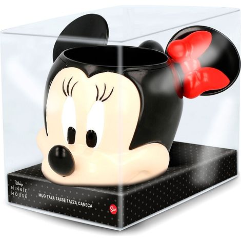 Mug 3D Minnie Mouse, design adorable, idéal pour les collectionneurs