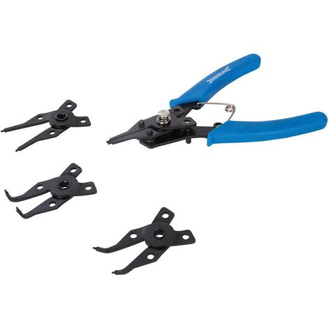 PINCE CIRCLIPS 3 TÊTES SILVERLINE 868868