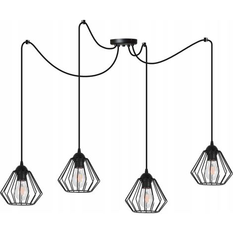 Lampadario a sospensione SPIDER loft E27 LED (1/5)