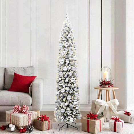 Künstlicher Weihnachtsbaum mit 300 LEDs mit Ständer Grün 180 cm (1/5)