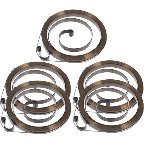5-Piece Chainsaw Start Spring Set, Tension Trigger Springs for Models, Improve Efficiency and Performance of Your Chainsaw (1/5)