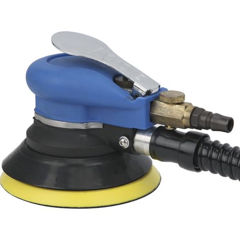 Machine de polissage et de meulage pneumatique haute puissance de 10 000 tr/min avec fonction de dépoussiérage, adaptée à l'entretien automobile. (1/5)