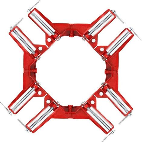 Angle droit pour la fabrication de cadres pour cadres de porte-outils pour menuiserie (90 Degree 75mm / 3 inch) (1/5)