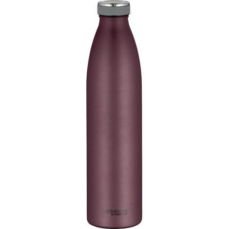 Bouteille isotherme en acier inoxydable mat 1 l résistante aux boissons gazeuses pendant 12 h chaud 24 h froid Anti-fuite Pour l'école, les déplacements et le bureau (1/5)