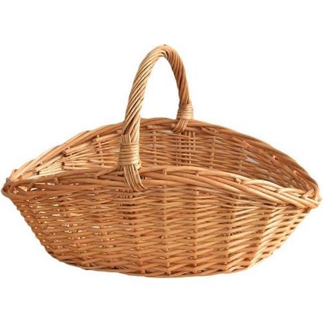 Panier à fruits en osier, panier à œufs en rotin, panier de rangement de cuisine S (1/5)