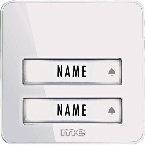 Emetteur pour Sonnette sans fil m-e modern-electronics 41078 200 m blanc