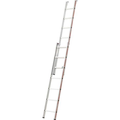 Hymer Einhänge-Schiebeleiter, 2x7 Sprossen (1/5)