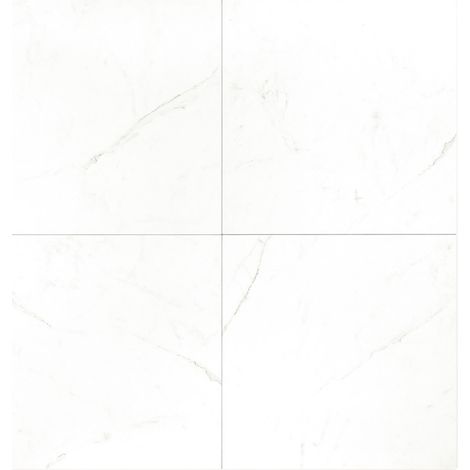 Carrelage Imitation Marbre Calacatta Mat  100x100 cm