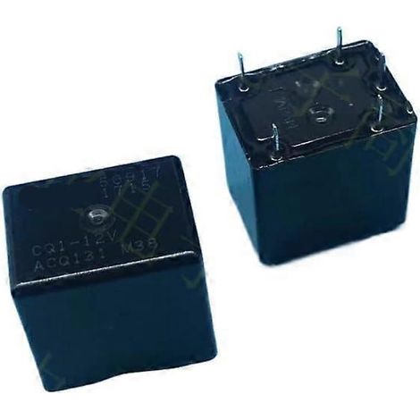 Compatible avec les relais automobiles 12V CQ112V et CQ1W12V, sa conception à 5 broches permet un remplacement direct des relais dans les véhicules. (1/5)