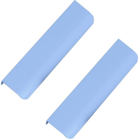 Lot de 2 poignées invisibles pour meubles cuisine, tiroir cachées (1/5)