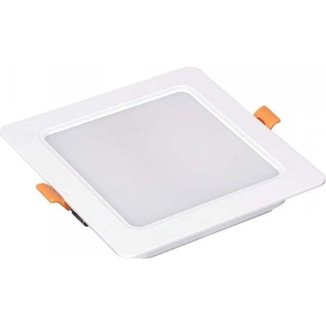 Faretto Led Da Incasso Quadrato 12W 1200LM Neutro 4000K 145X145mm Montaggio 2 In 1 Da Plafone e Da Incasso (1/3)