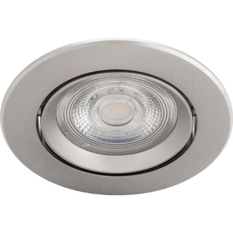 Philips Sparkle Spot encastrablé (Nickel) Lumière blanche chaude - LED (1/3)