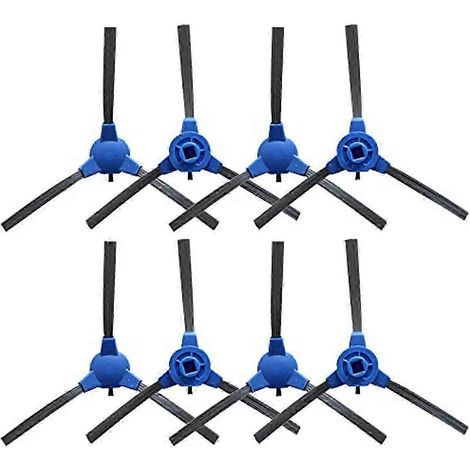Donkivvy Lot de 8 brosses latérales pour aspirateur Ultenic D5, D5S, D5S Pro et D5S Pro+ - Pièces de rechange 2025 (1/5)