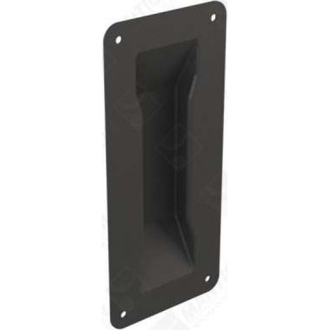 Poignée cuvette en acier Roc-Design - Modèle 4B - noir - 200 x 90 mm - MANTION (1/3)