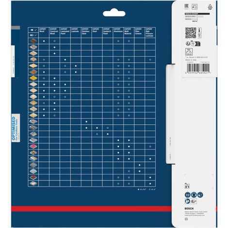 Bosch EXPERT Kreissägeblatt Wood, 254x30 mm, Z48