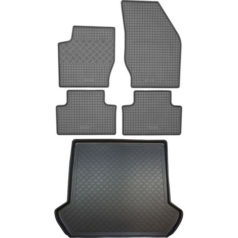Volvo XC90 I SUV (5-Türer) Baujahre 2002–04.2015 – SET: Gummifußmatten + Kofferraummatte (1/5)