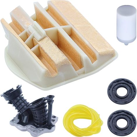 Pour Husqvarna 450 450E 445 445E Pour tronçonneuse, Kit de collecteur d'admission, 544013801, 544 01 38-01, 544 08 23-01, 544082301, 544080803, 544 08 08 03 (1/5)
