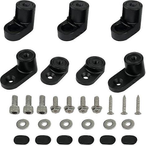 Kit de extensión de alerón trasero negro para Ford Focus ST Hatchback 4 puertas 2013-2019 -RS 2016-2019 (1/5)