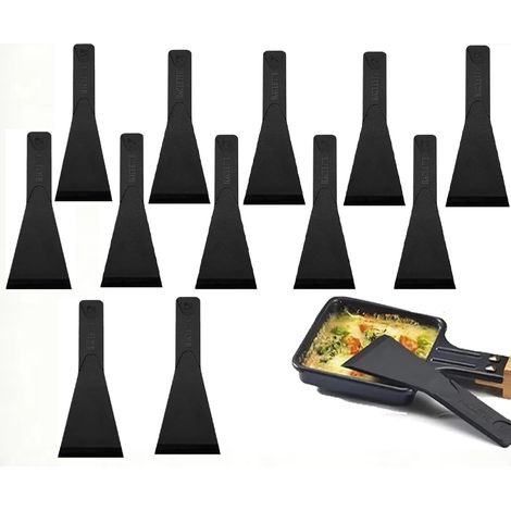 Lot de 12 Spatules Nylon Plastique - Ustensiles Cuisine Poêlon Fromage Maison Restaurant (1/5)