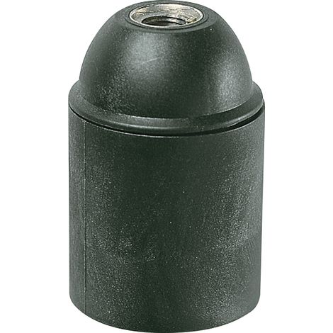 VIMAR - 02101 Douille E27 M10x1 cm/noir lisse