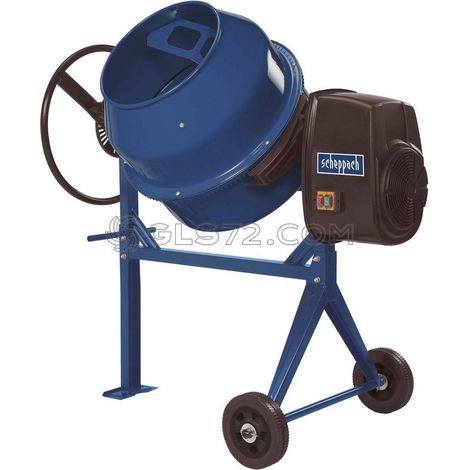 HORMIGONERAS MEZCLADORA DE CEMENTO 140L 550W SCHEPPACH MIX140