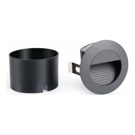 Lampe encastrable au mur gris foncé de FARO 70403 (1/5)